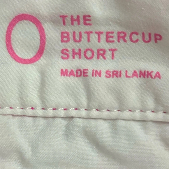 Lilly Pulitzer Buttercup Shorts Tusk in the Sun Pink Elephant Scalloped Size 0 - Picture 6 of 15